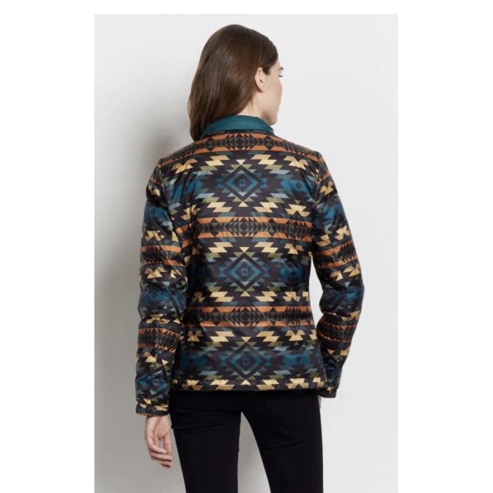 Pendleton Women's Bitterroot Reversible Duck Down Jacket Women's Size L NWT - Picture 3 of 10